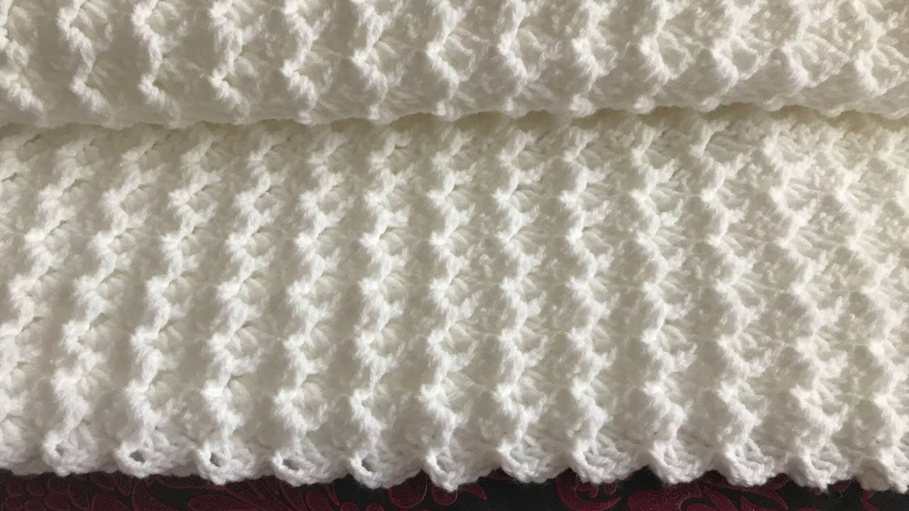 Featured image of post Beginner Crochet Baby Blanket Video