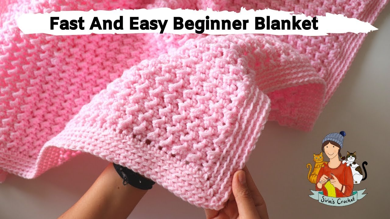 Featured image of post Beginner Easy Crochet Baby Blanket Youtube