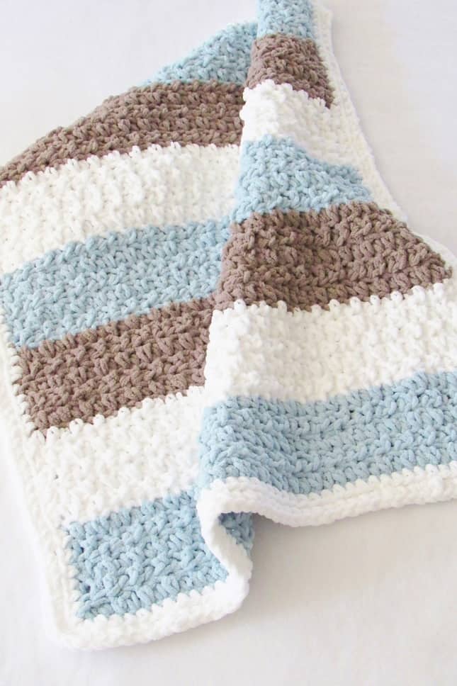 Featured image of post Beginner Free Crochet Baby Boy Blanket Patterns