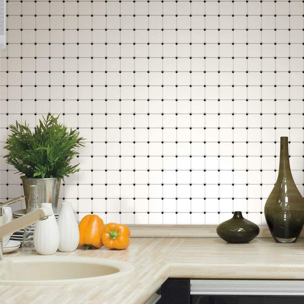 Featured image of post Black And White Backsplash Tile