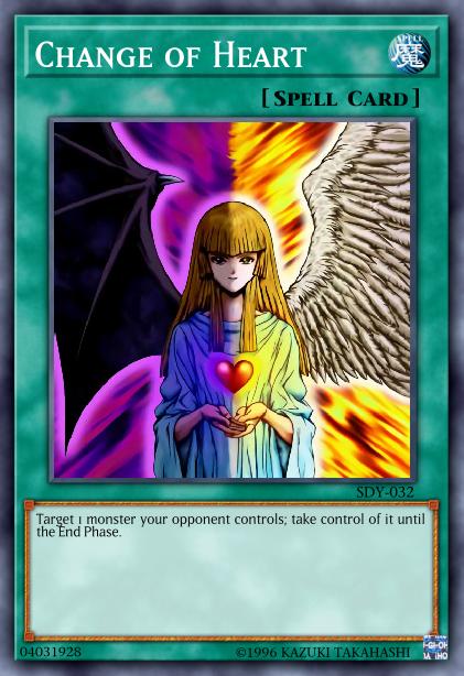 Featured image of post Change Of Heart Yugioh Card