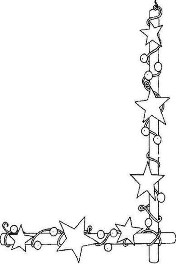 pics Cornicette Cornici Natalizie Da Colorare di natale da colorare e stampare