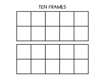 Featured image of post Double Ten Frame Printable Free