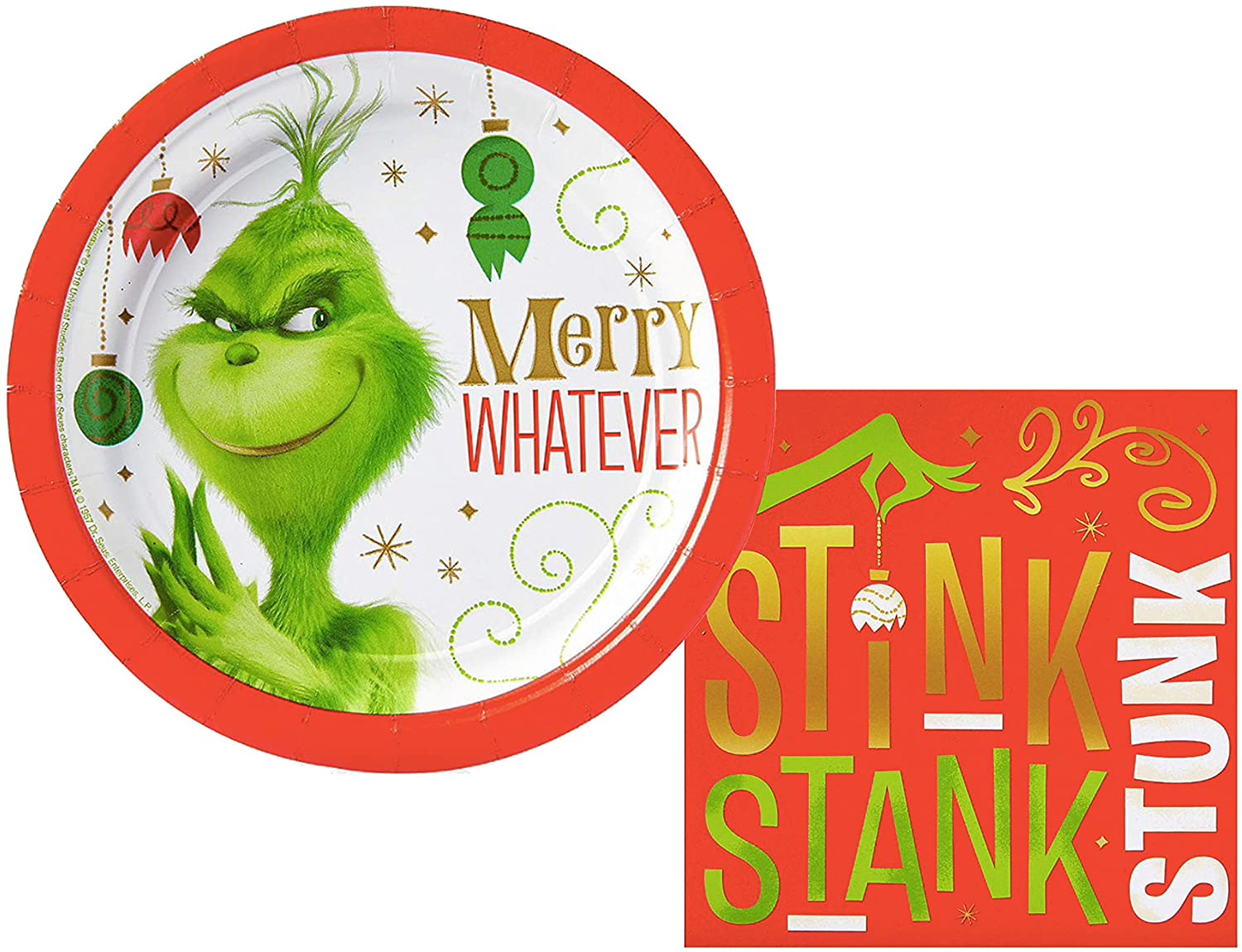Featured image of post Grinch Plates And Napkins
