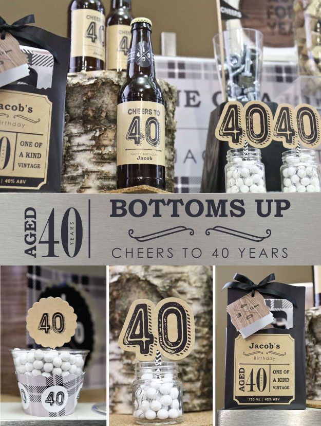 Featured image of post Guys 40Th Birthday Party Ideas