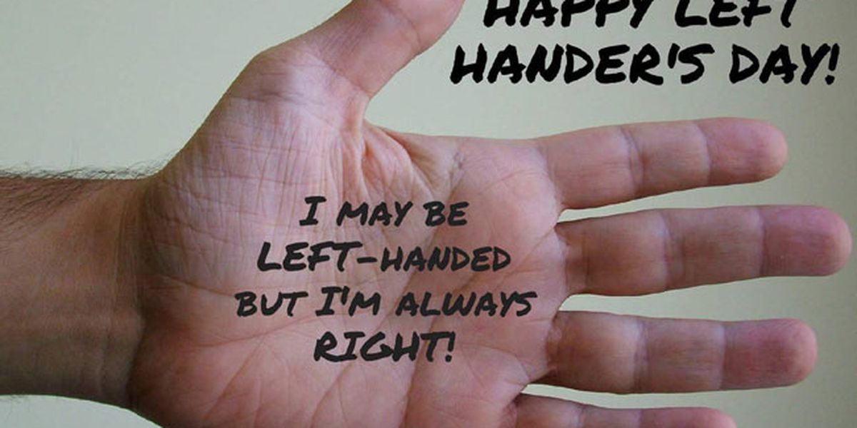 Featured image of post Happy Left Handers Day 2020