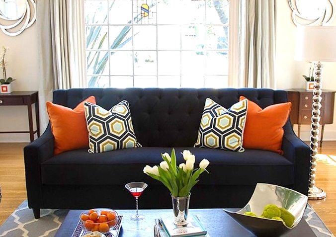 Featured image of post Navy Blue And Orange Living Room Decor