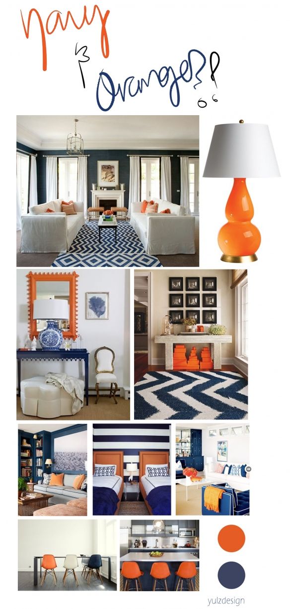 Featured image of post Navy Blue And Orange Living Room Ideas