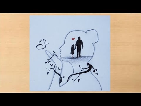 Featured image of post Pencil Sketch Meaningful Father And Daughter Drawing