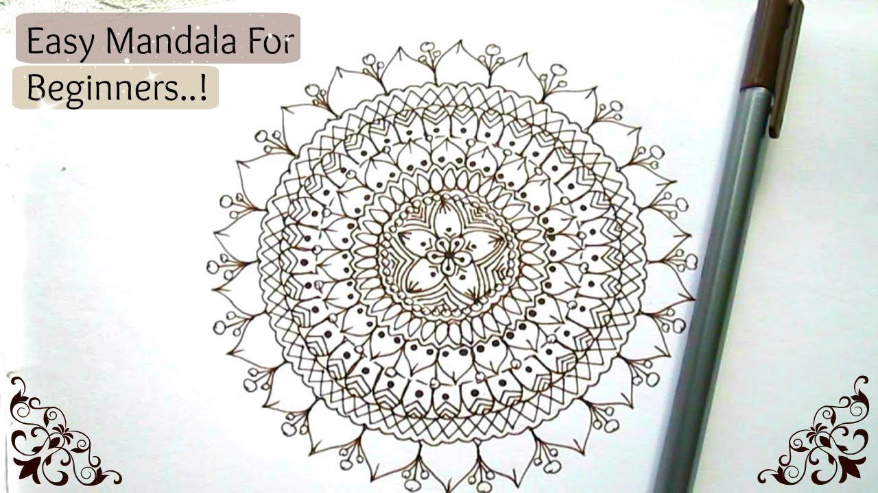 Featured image of post Simple Mandala Patterns For Beginners