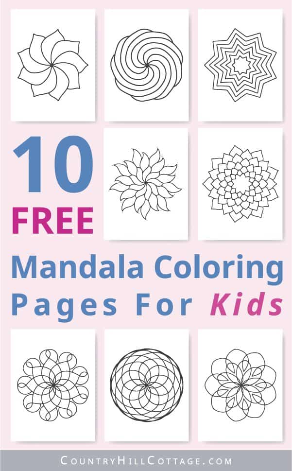 Featured image of post Simple Mandala Patterns For Kids