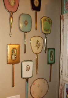 pix Vintage Hand Mirror Wall Decor hand mirror mirror vintage mirrors