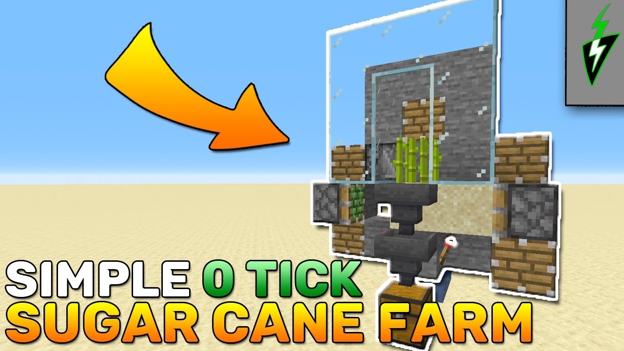 Featured image of post Zero Tick Sugar Cane Farm Minecraft